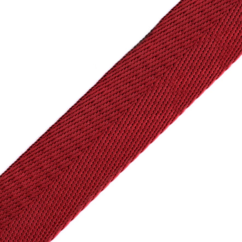 Gurtband Dunkelrot– 25 mm